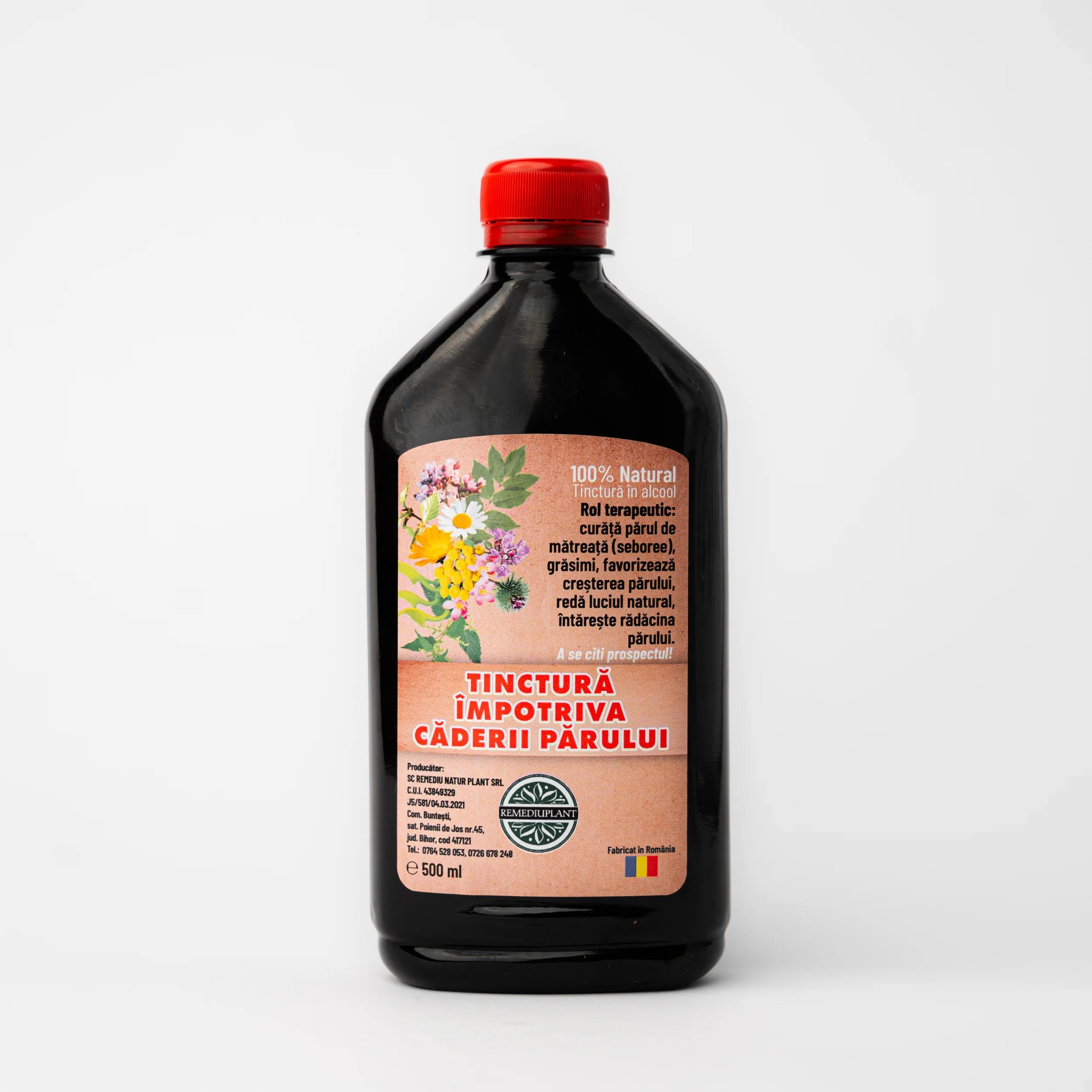 Tinctură împotriva căderii părului 500 ml